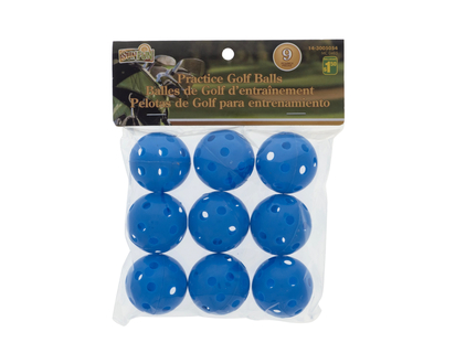 Practice Golf Balls, 9/12pc