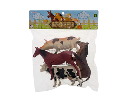 Plastic Toy Animal Playset