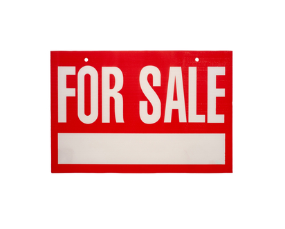 For Sale Sign - 15.5"x23.5"