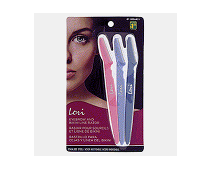 Eyebrow and Bikini Line Razor, 3pc - 3pc