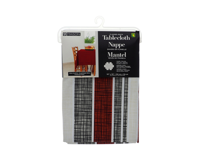 Everyday Flannelback Tablecloth - 52"x70"