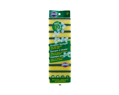 Scrubbing Sponges, 10 Pack - 10pk
