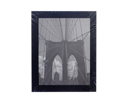 8''x10'' Black Plastic Photo Frame - 8''x10"