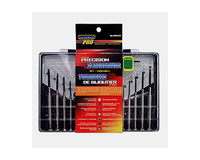 Precision Screwdriver Set, 16 Pack - 5 1/4"x8 1/4"
