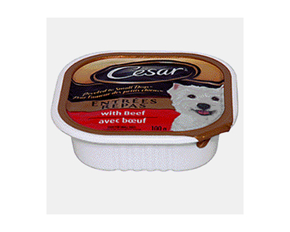 Square Tray Entree Beef Flavour - 100g