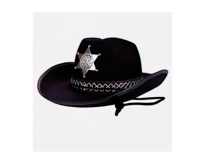 Halloween Cowboy, Sheriff, Pirate Hat