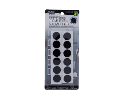 Adhesive Hook & Loop Fasteners - Asst Styles