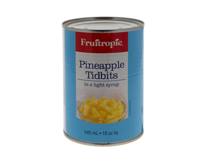 Pineapple Tidbits In Light Syrup - 540ml