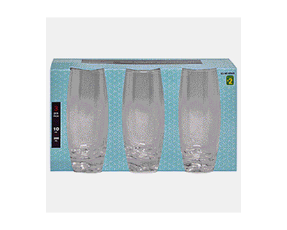 295 ML Glasses, 3 Pack - 384ml/13oz-3pcs