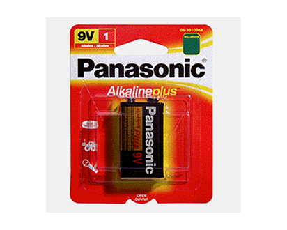9V Alkaline Battery - 1pk