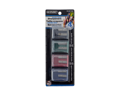 Double Blade Sharpener, 4 Pack - 4pk