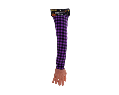 Halloween Severed arm with shirt sleeve