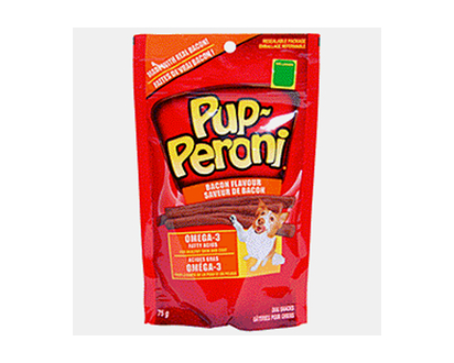 Pup-Peroni Original Bacon Snacks for Dog - 75g