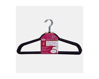 Velvet Hangers, 4 Pack