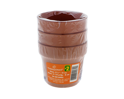 Terracotta Flower Pot, 3pc
