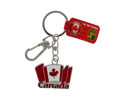 Canada Souvenir Enamel Keychain
