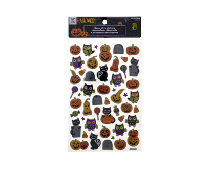 Halloween Crystal Stickers - 21cmx14cm