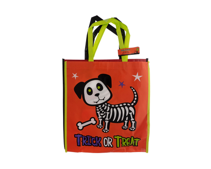Halloween2PKprinted&laminwovenbag - 14"x15.25"