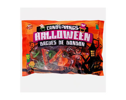Halloween 17pk Lollipop Finger Rings - 17pkx10g