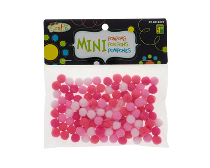 120 Mini Pompom - 120un