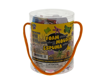 Toy Foam Stickers In A Tube Assorted