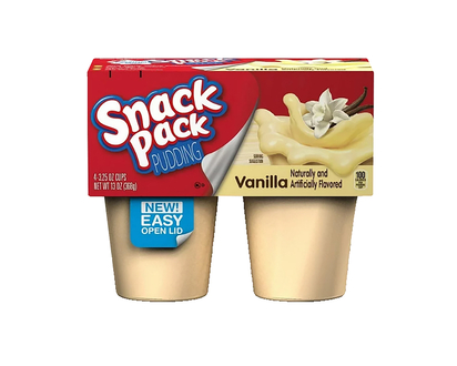 Vanilla Pudding 4pack - 4x92g