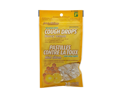 Pastilles contre la toux miel et citron - 25ct