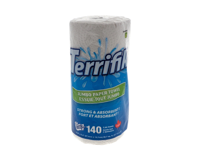 2 Ply Paper Towels, 140 Towels/Roll - 70/140 Sheets