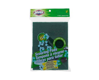 Scouring Pads,6Pack - 6/8pk