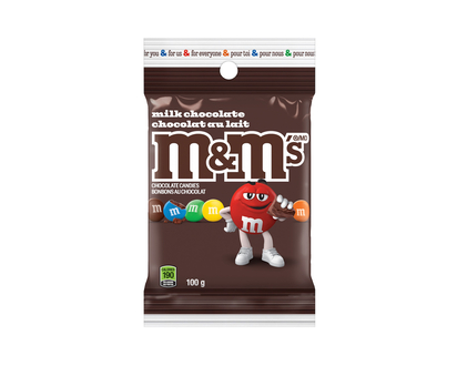 M&M'S Milk Chocolate Pegable Bag - 100g