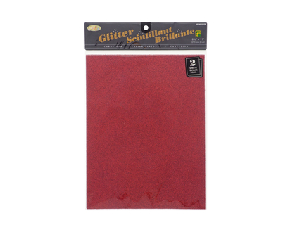 Thick Glitter Craft Paper, 2/3PC - 11"x8.5"