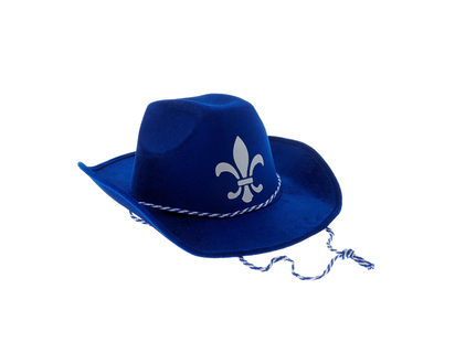 Québec chapeau cowboy en velours nouveau - 110g