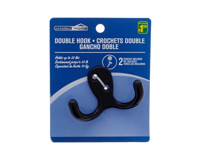 Multi Purpose Double Metal Hook