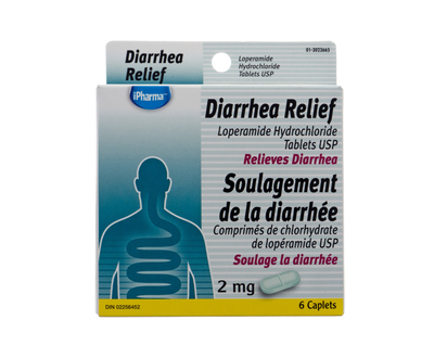 Diarrhea Relief Caplets, 6pc - 6ct