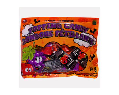 Halloween Popping Candy 58Pk - 65g/52pk