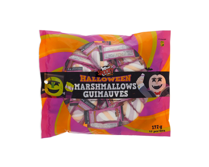 Halloween Pqt 43 Guimauve individuel