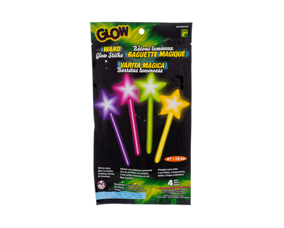 Bâtons Lumineux Baguette Magique, 4pc - Pqt 4