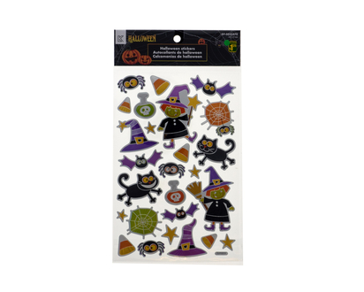 Halloween foil / laser stickers