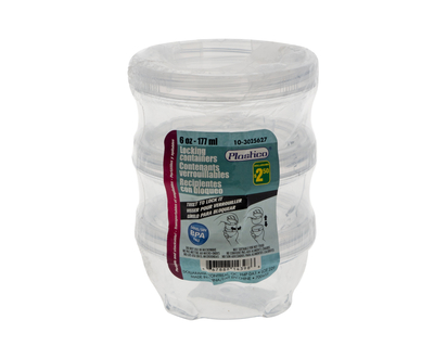 Contenants empilables, 3pc