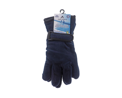 PolarFleeceGloves,Strap&SherpaLin - adult