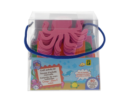 Craft Activity Kit, Assorted, 80pc - 80pcs