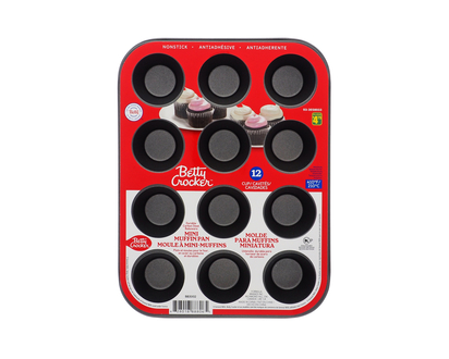 Nonstick Mini Muffin Pan - 12 muffins