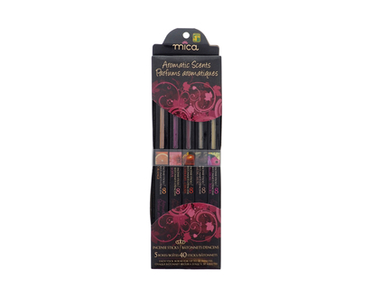 Incense Sticks (Assorted Scents) 40 Pack