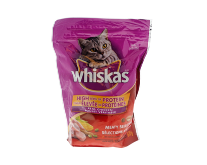 WHISKAS Chicken & Turkey Dry Cat Food - 670g