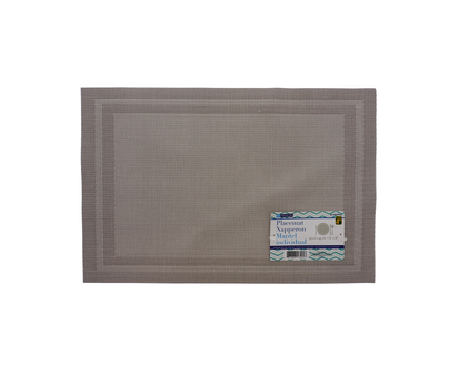 Napperon en mêche avec bordure dessinée - 30cmx45cm