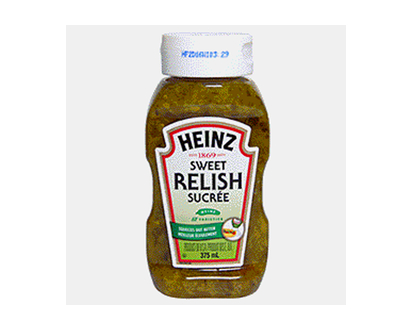 HEINZ Sweet Relish in Squeeze Bottle - 375ml