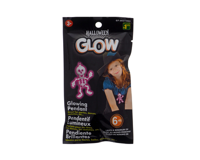 Halloween 1pc Glowing Pendant - 8cmx7cm