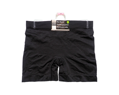 Culotte garçonne avec spandax/noir-nude - P-M-G,TG