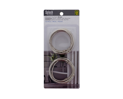 Curtain Rings, 12 Pack