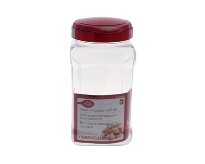Clear Container with lid - 2.72L